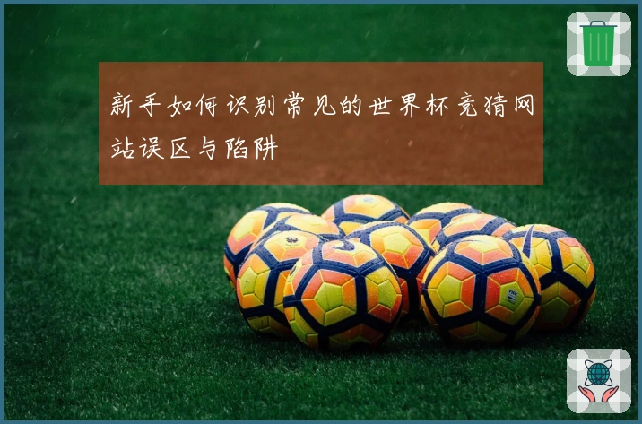 新手如何识别常见的世界杯竞猜网站误区与陷阱